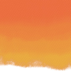 watercolor paper texture with ombre effect from orange to yellow for background designs, backdrops, websites, banners, posters and cards