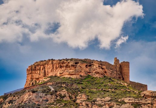 Arnedo castle view