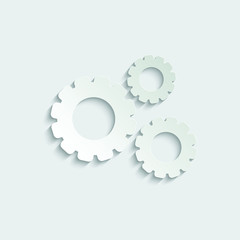 paper Settings  - vector icon