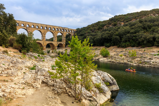 Pont du Gard Roman Aqueduct, France © A. Zeitler