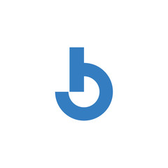 Letter B Logo Template Vector. B monogram logo vector. B symbol vector.