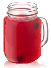 Cherry kissel jar, paths