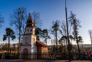 Kaplica cmentarna p.w. Wszystkich Świętych SUPRAŚL, Podlasie, Polska © podlaski49