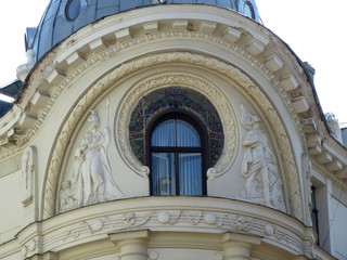 eindrucksvolle Architektur in Riga