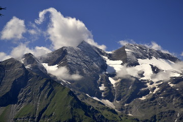 Central Alps Glocknergruppe, a sub-group of the Hohe Tauern mountain range