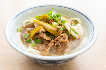 豚すき焼うどん
