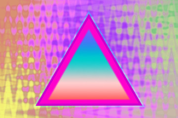 An abstract triangle shaped gradient background image.