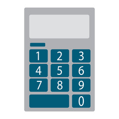 Isolated calculator image