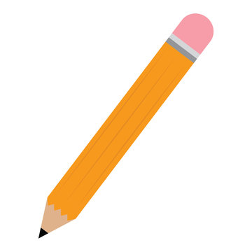 Isolated pencil image