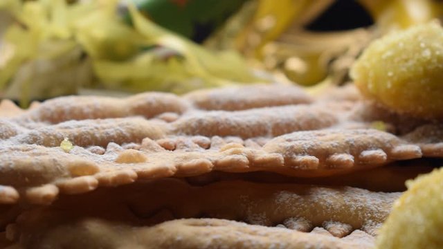 Chiacchiere di carnevale con castagnole al limoncello ft0201_0485 Dulces carnavalescos