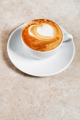 cup of cappuccino