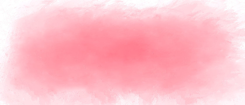 Abstract pink splash on white paper background with space for image or text