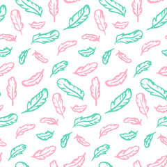 Feather Seamless Pattern