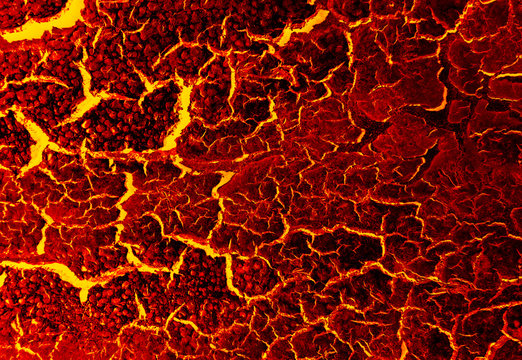 Dark glowing lava background