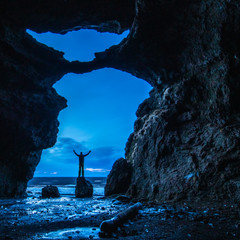 Yoda Cave in Iceland