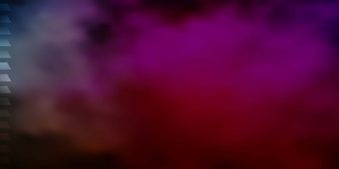 Obraz premium Dark Multicolor vector background with rectangles.