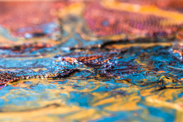 Mixed Media Abstract Painting Background