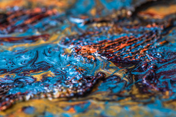 Obraz premium Mixed Media Abstract Painting Background