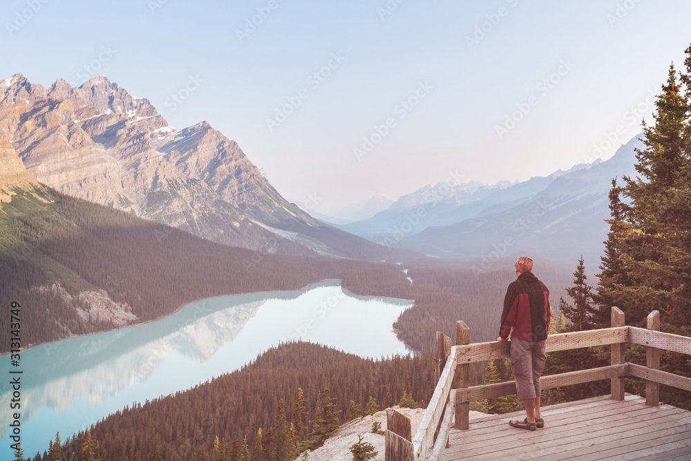 Wall mural peyto lake