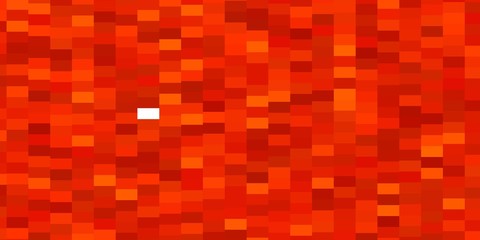 Light Orange vector template in rectangles. New abstract illustration with rectangular shapes. Pattern for commercials, ads.