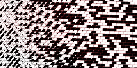 Dark Red vector texture with lines. Geometric abstract illustration with blurred lines. Pattern for ads, commercials.