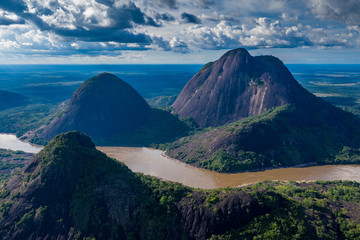 Guainía, Colombia. The big and amazing mountain of Mavicure, Pajarito (Little Bird)