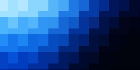 Light BLUE vector background in polygonal style. Illustration with a set of gradient rectangles. Best design for your ad, poster, banner.