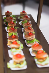 BOCADITO PARA EVENTO SOCIAL - MINI HAMBURGUESA