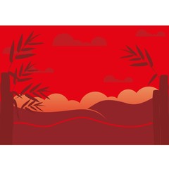 chinese new year, red background