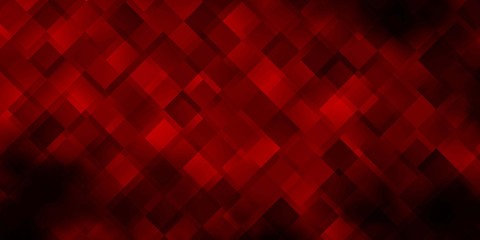 Dark Red vector texture in rectangular style.