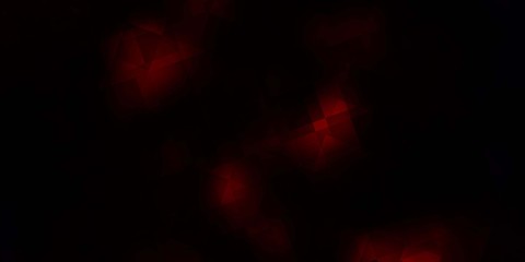 Fototapeta na wymiar Dark Red vector backdrop with lines, triangles.