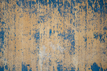 Grunge background with old peeling paint