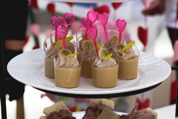 BOCADITO DE SAN VALENTIN PARA EVENTO SOCIALES O CELEBRACIONES