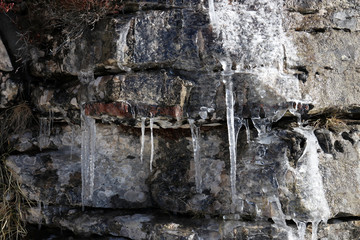 stalattiti, ghiaccio, stalagmiti, freddo