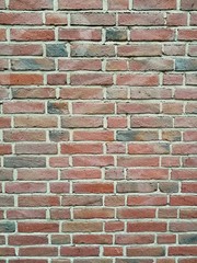 Naklejka premium alte braune Wand aus Ziegelsteinen