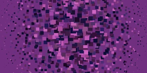 Light Purple vector texture in rectangular style. Rectangles with colorful gradient on abstract background. Design for your business promotion.