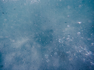 Underwater - abstract Bubbles and Water Structure