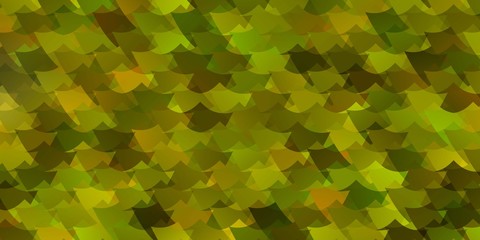 Light Yellow vector layout with lines, rectangles.