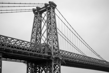 williamsburg bridge new york city - obrazy, fototapety, plakaty