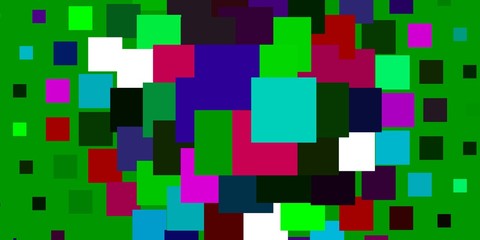 Light Multicolor vector layout with lines, rectangles. Rectangles with colorful gradient on abstract background. Pattern for websites, landing pages.