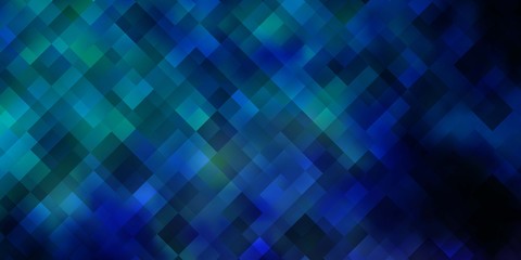 Dark Pink, Blue vector template with rectangles.