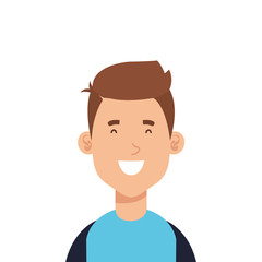 young man avatar character icon