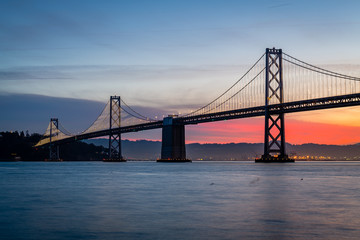 Sunrise from San Francisco's Embarcadero 