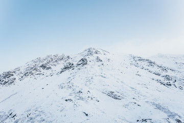 Fototapeta na wymiar Snowy Peak