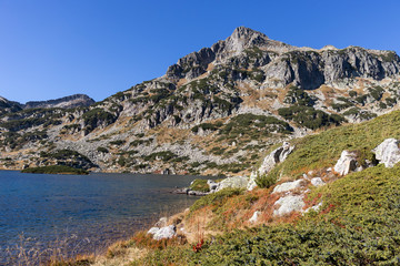 Landscape of Popovo Lake, Pirin Mountain, Bulgaria
