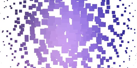 Light Purple vector pattern in square style. Abstract gradient illustration with rectangles. Pattern for business booklets, leaflets