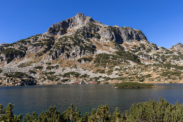 Landscape of Popovo Lake, Pirin Mountain, Bulgaria