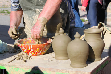 lavorazione terracotta