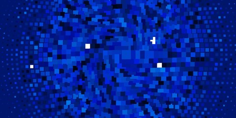 Fototapeta premium Light BLUE vector pattern in square style. Colorful illustration with gradient rectangles and squares. Pattern for websites, landing pages.