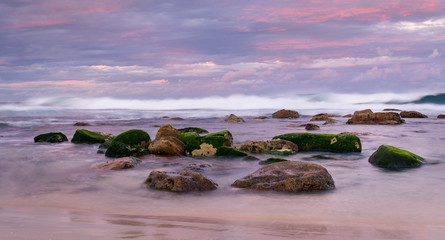 Bronte Beach at sunset, Sydney Australia